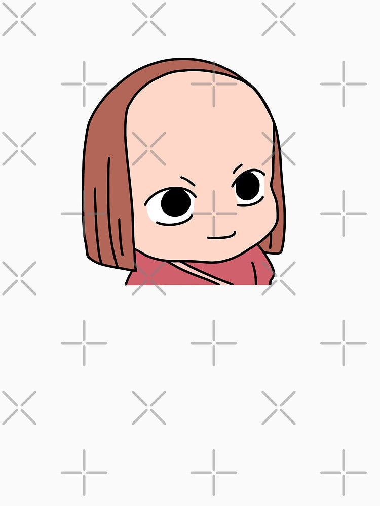 Big Forehead Anime Girl Meme by smileyfriend Unisex , , , Long Sleeve Tee