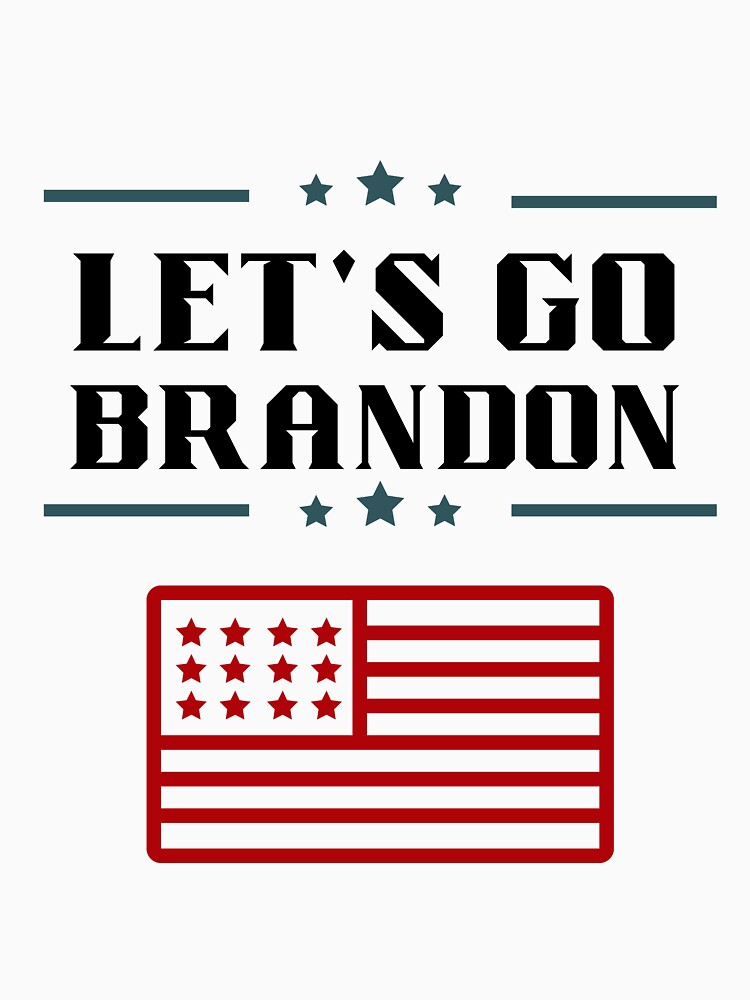 Let's Go Brandon Patriotic FJB Funny Political Men's Short Sleeve by MARCOS LILI Unisex , , , Long Sleeve Tee
