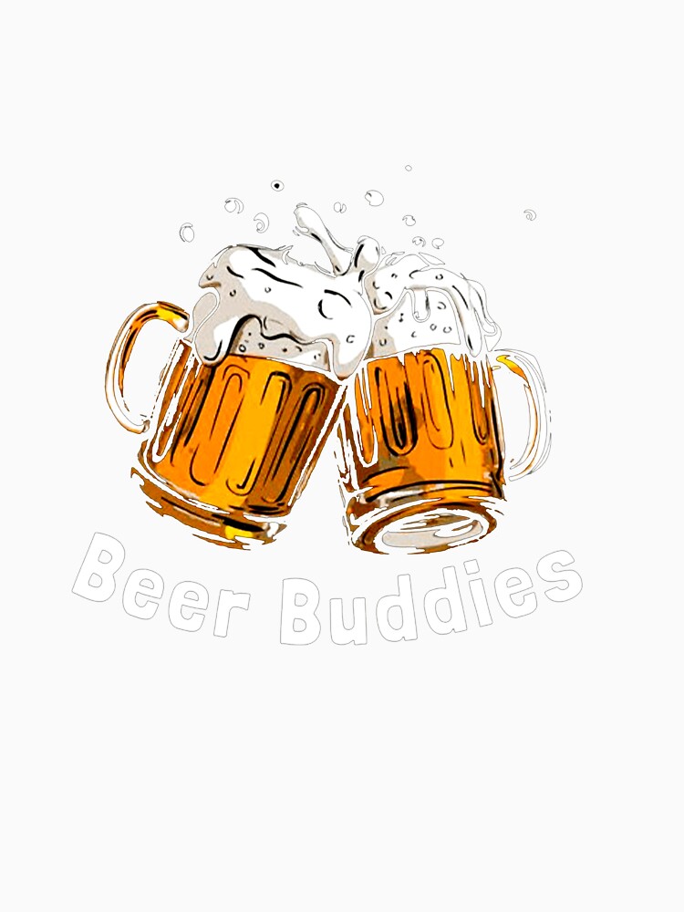 Beer Buddies by ShopDOUB Unisex , , , Long Sleeve Tee