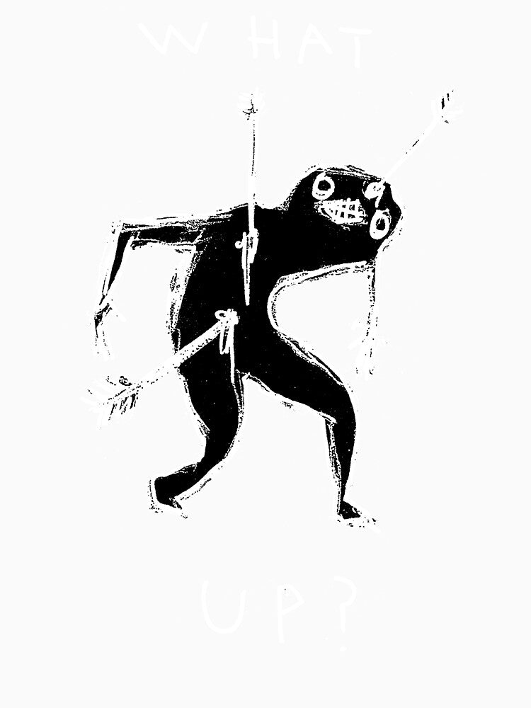 what up? INVERTED by ScrapPrincess Unisex , , , Long Sleeve Tee