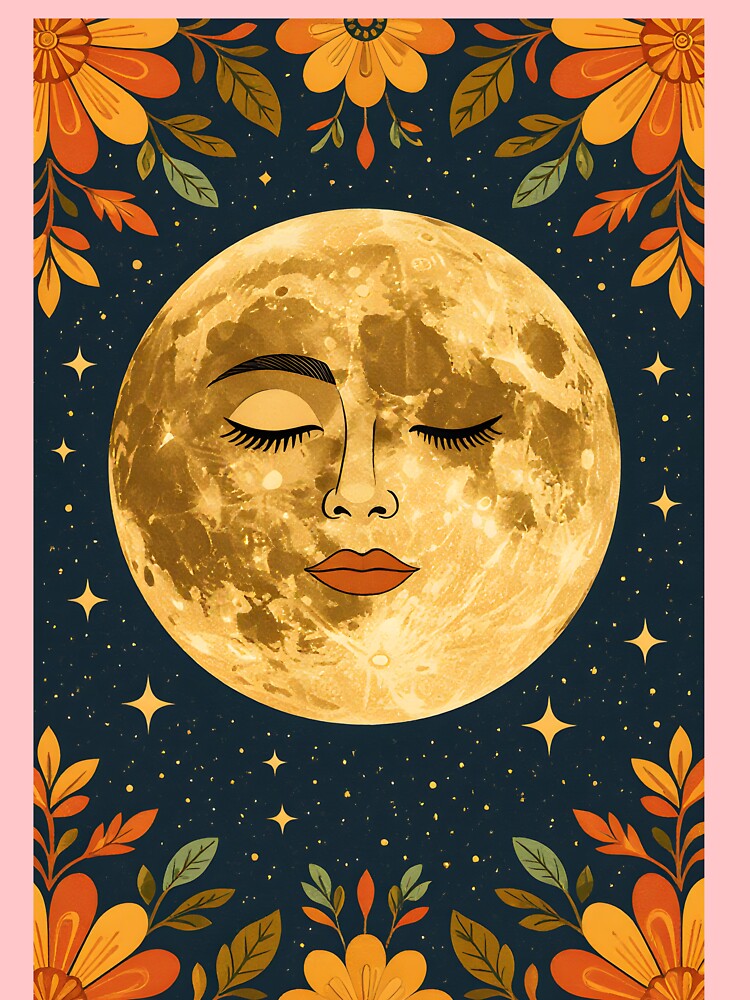 Vintage Boho Moon Stay Wild Celestial by SoulGraphixx