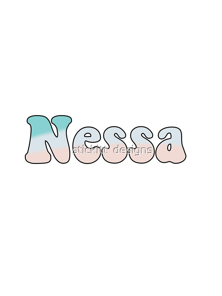 Nessa sticker by stickitt  designs