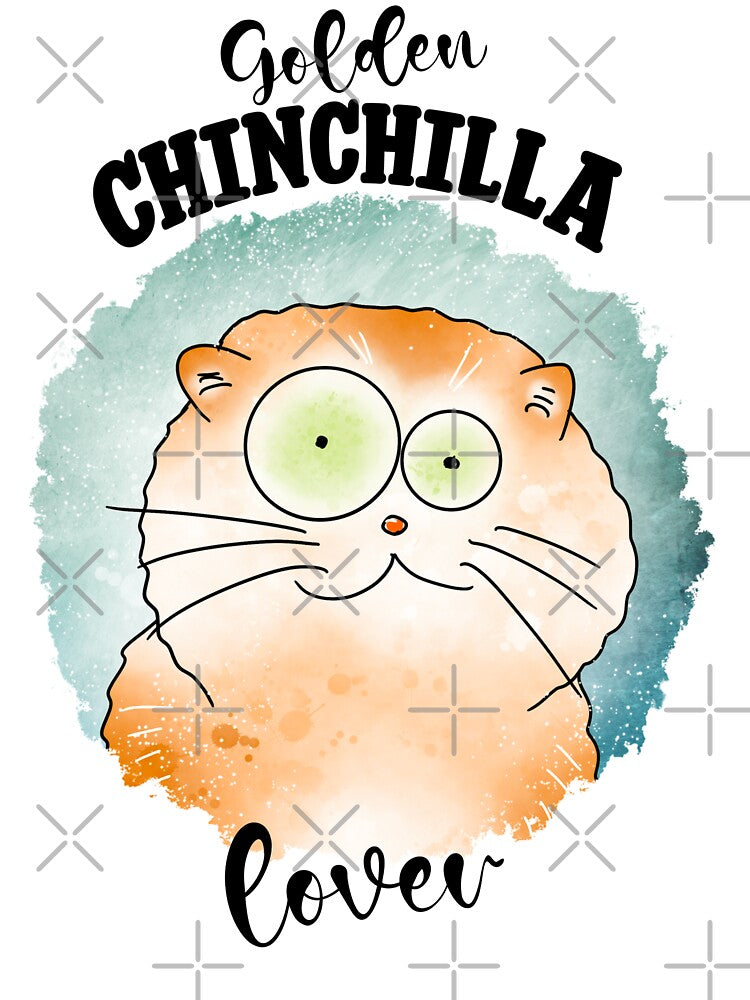 Funny Golden Chinchilla Cat Lover by IvysCreativityHouse