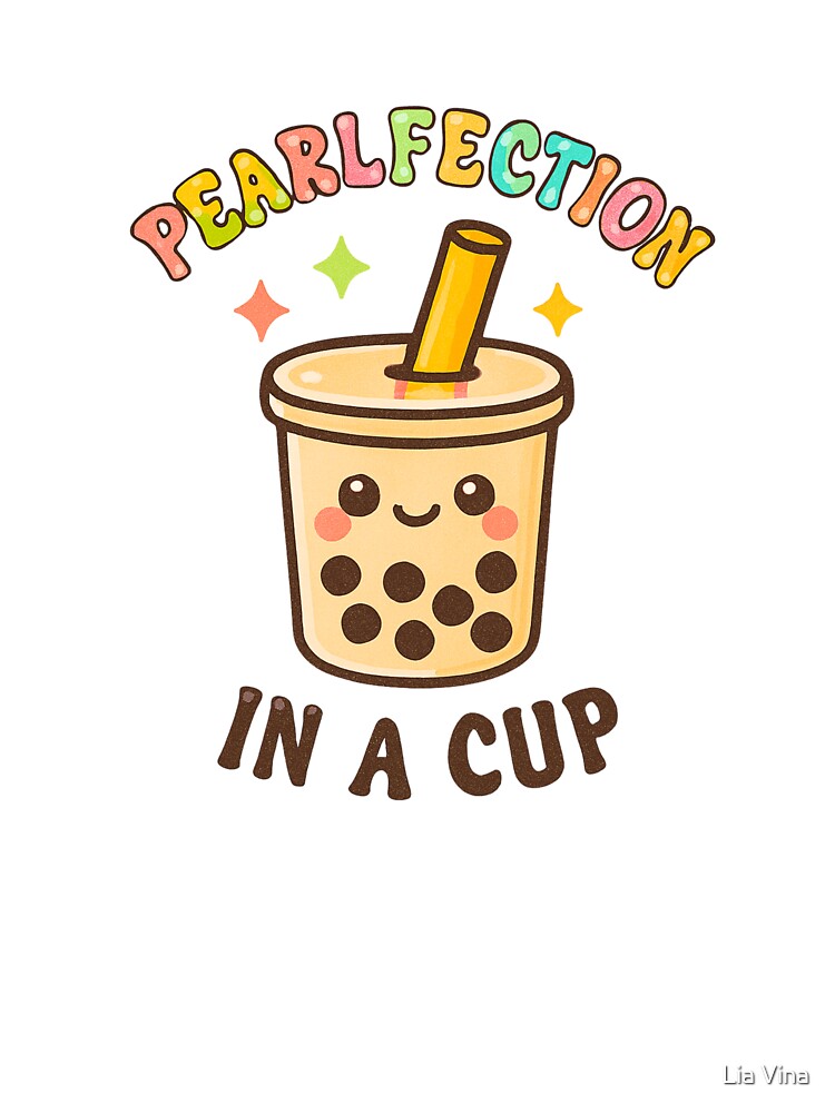 Pearlfection Bubble Tea Cup by Lia Vina