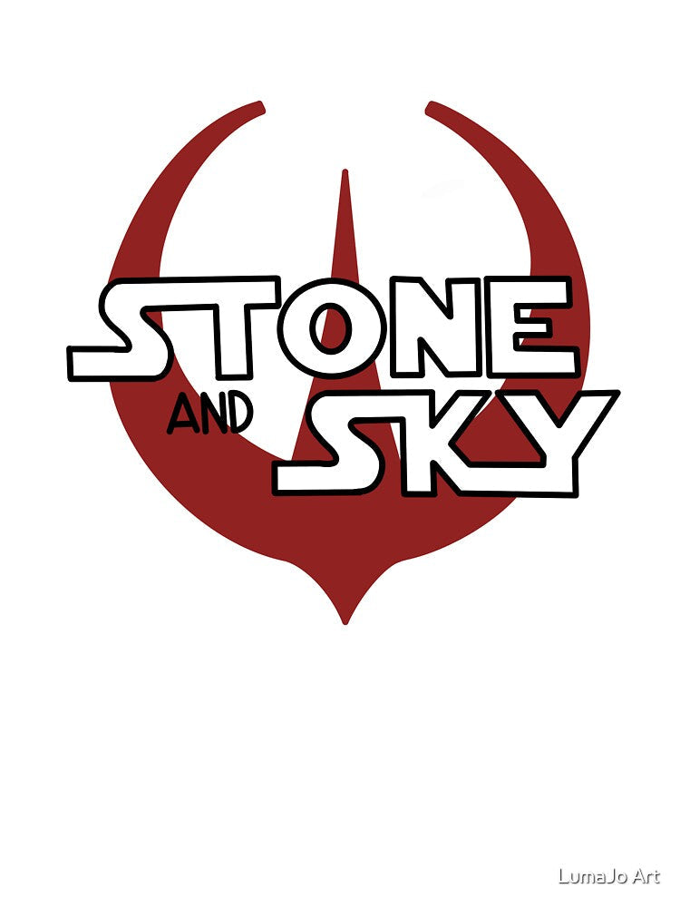 Stone and Sky by LumaJo Art Unisex , , , Long Sleeve Tee