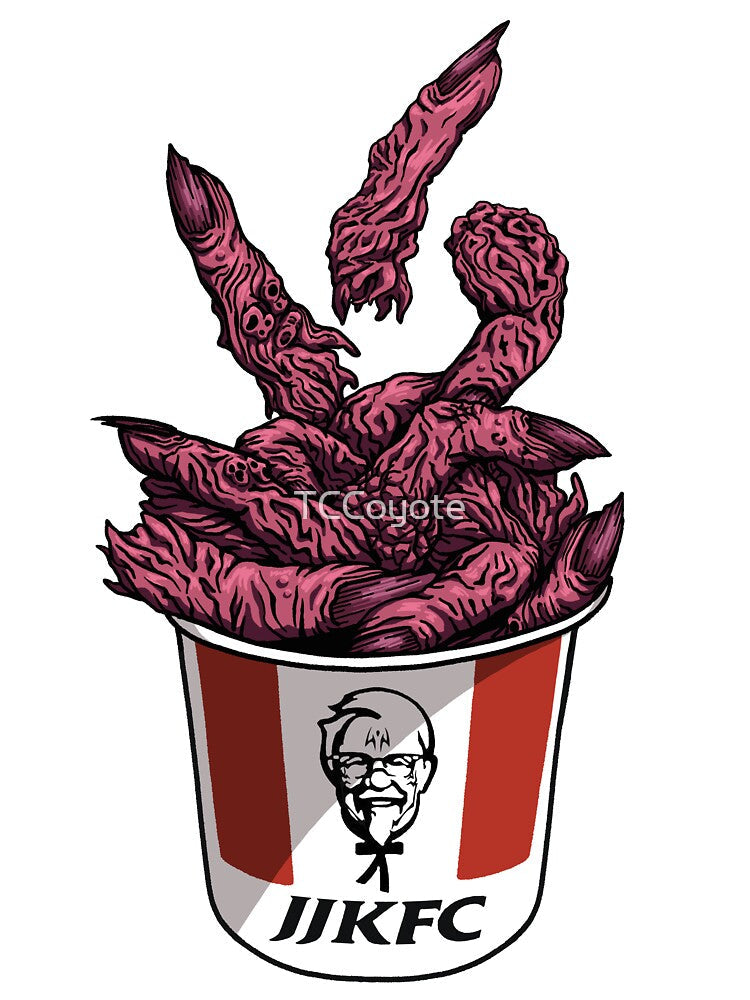 JJKFC "Finger Lickin' Good" by TCCoyote Unisex , , , Long Sleeve Tee