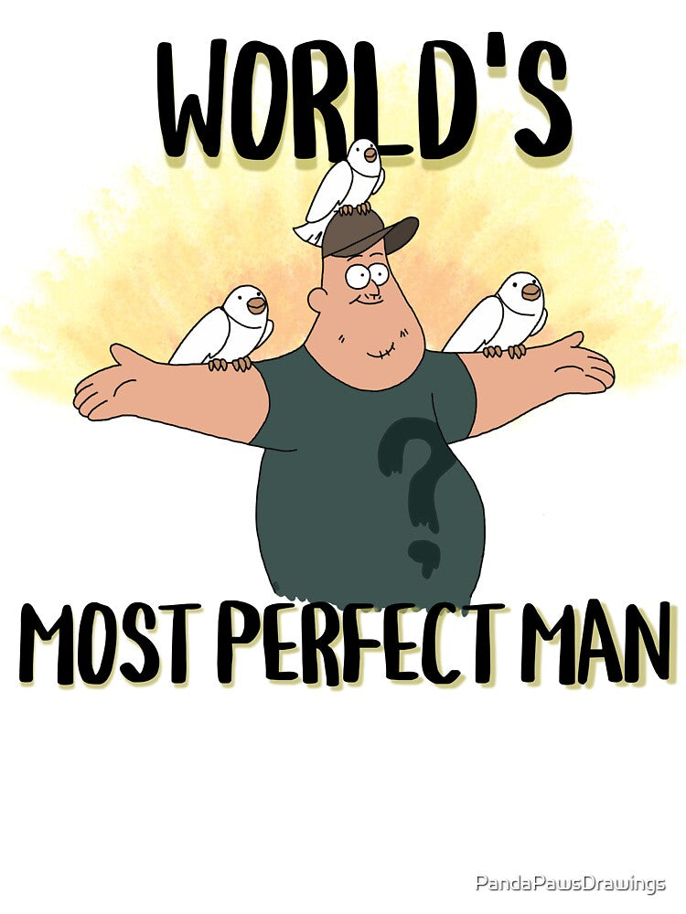 World's Most Perfect Man by PandaPawsDrawings Unisex , , , Long Sleeve Tee