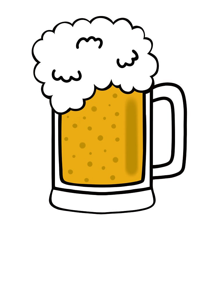 Frosty Mug Of Beer by Sartoris Art Unisex , , , Long Sleeve Tee