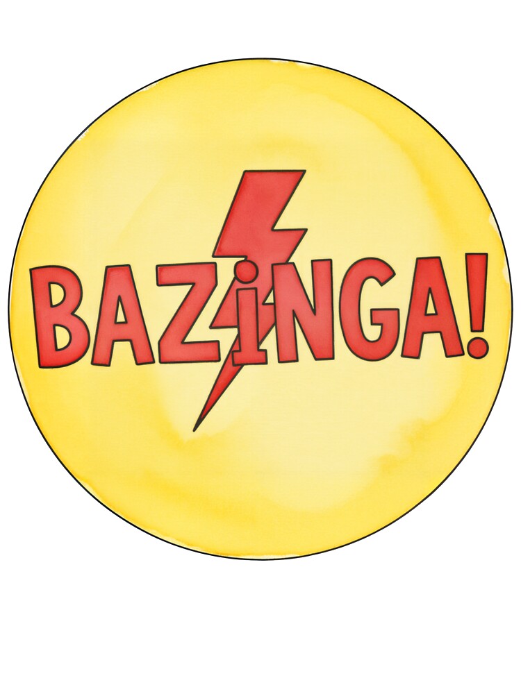 Bazinga The Big Bang Theory by Screen Lore