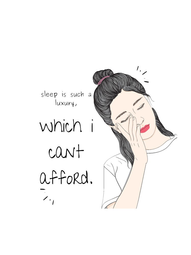 sleep is such a luxury, which i cant afford. by Nahidul Islam