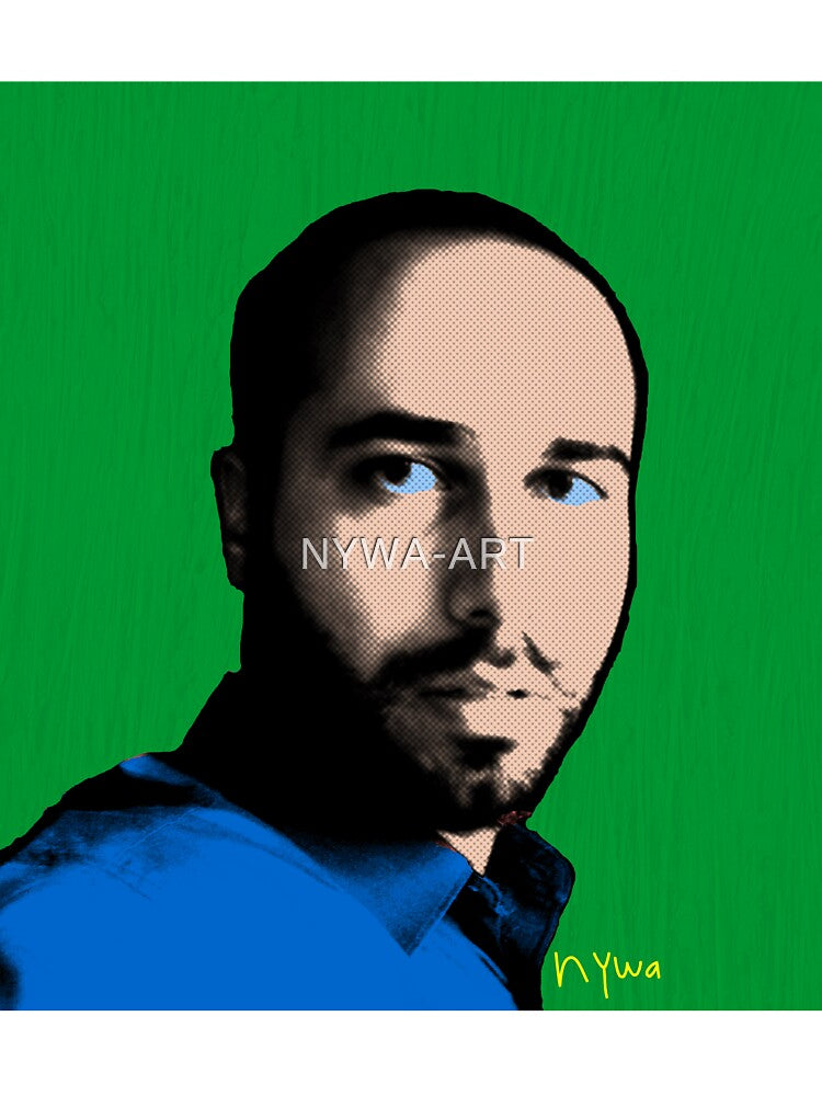 SEXY FUNNY BOY - Pop art colors - boy by NYWA-ART