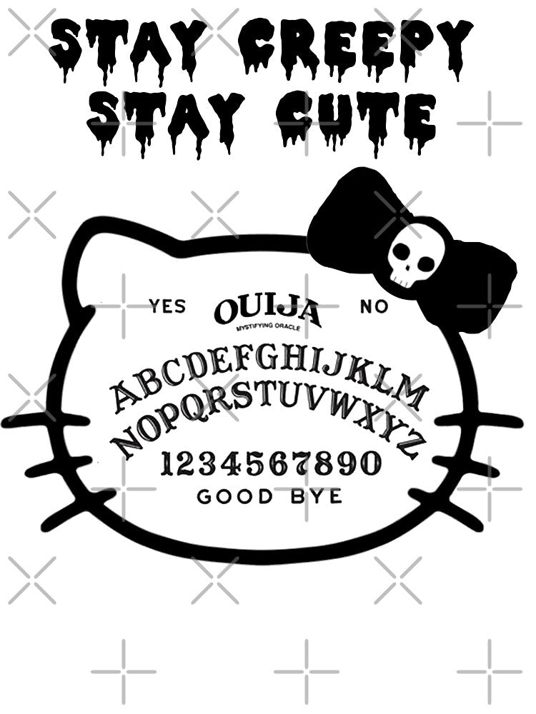 Creepy but cute Kawaii Design Harajuku clothing by TheNakednun