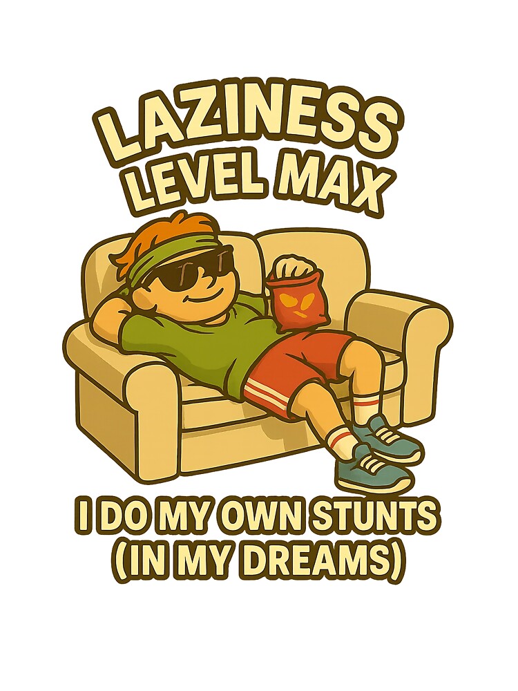 Laziness level max by edexshop Unisex , , , Long Sleeve Tee