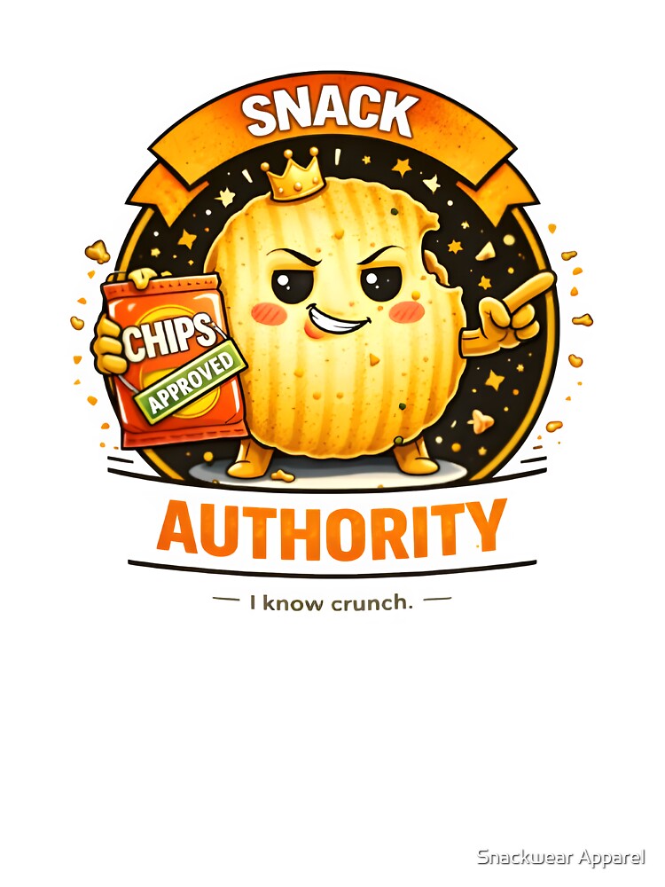Snack Authority – Certified Crunch Expert by Snackwear Apparel