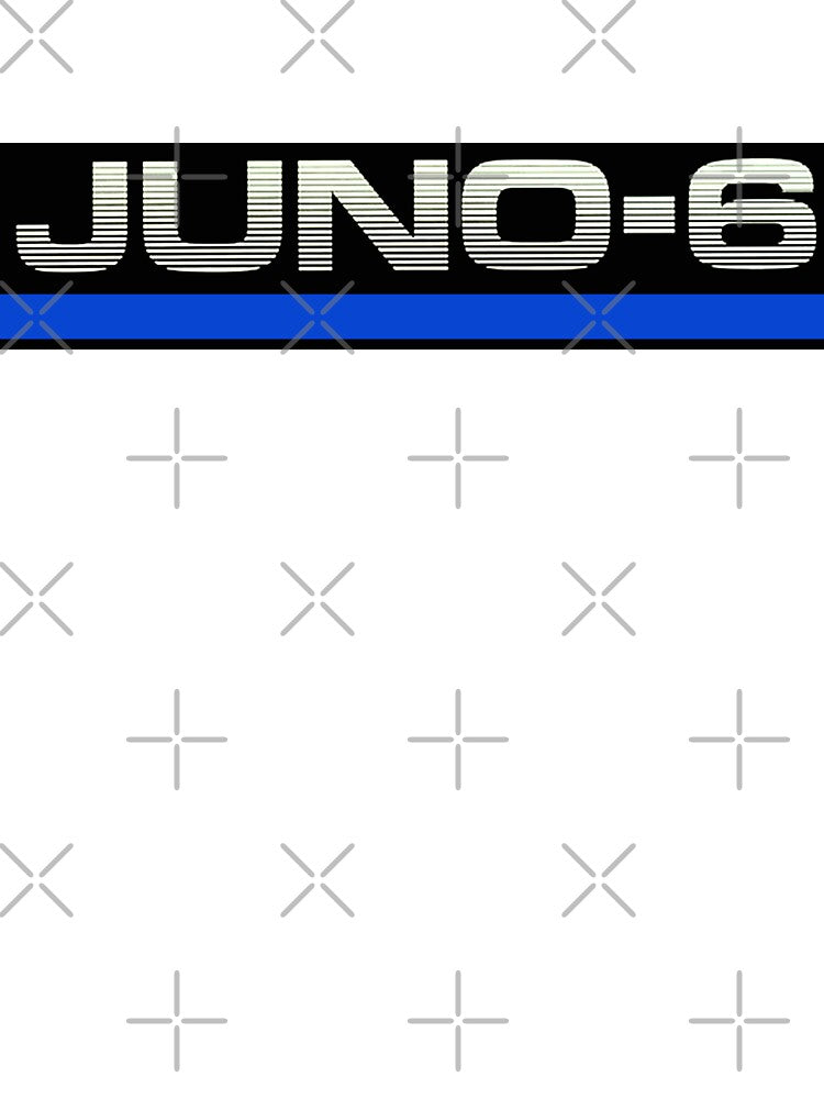 Juno 6 - Analog Programmable Polyphonic Synthesizer - Synth 80s - Vintage by RazzArt Unisex , , , Long Sleeve Tee
