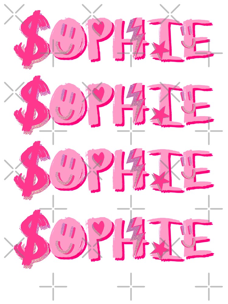 SOPHIE name by Julia Santos Unisex , , , Long Sleeve Tee