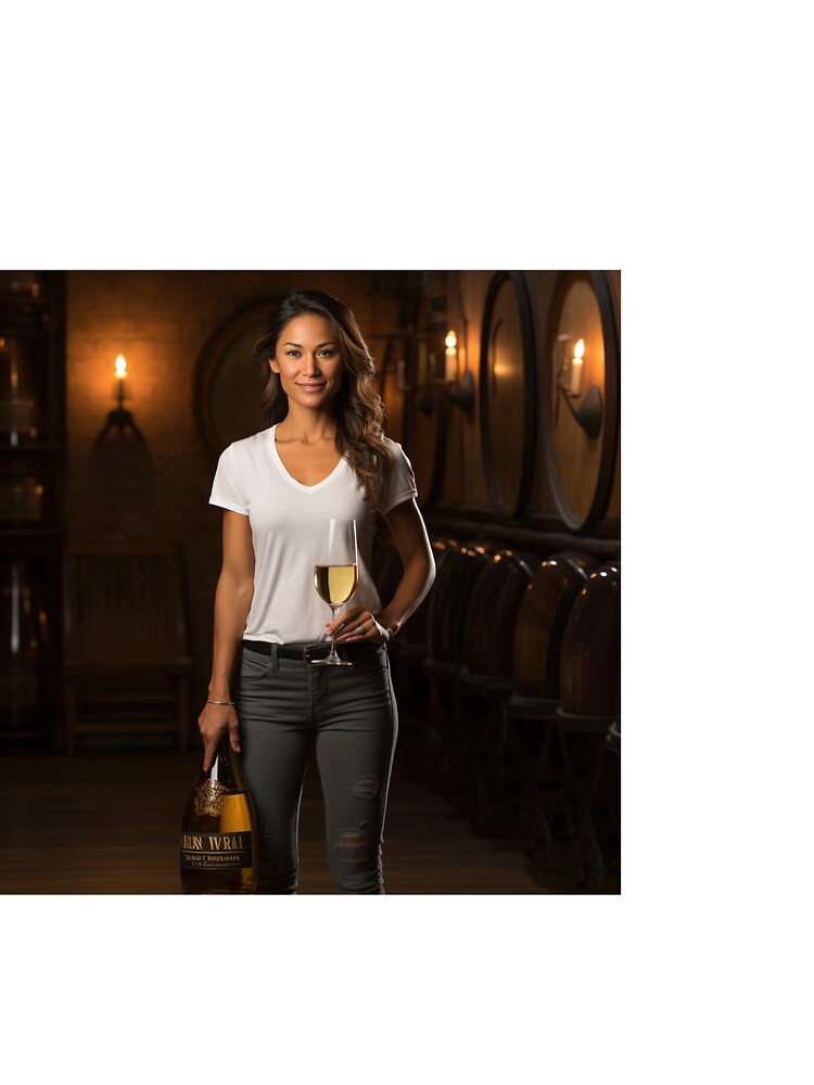 Sommelier Presenting Wine for Upscale Restaurant by TheBrainArt