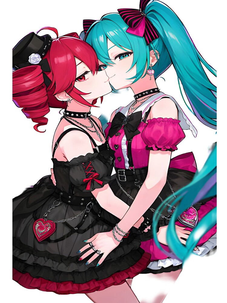 Kasane teto x miku by RadiantGraphics