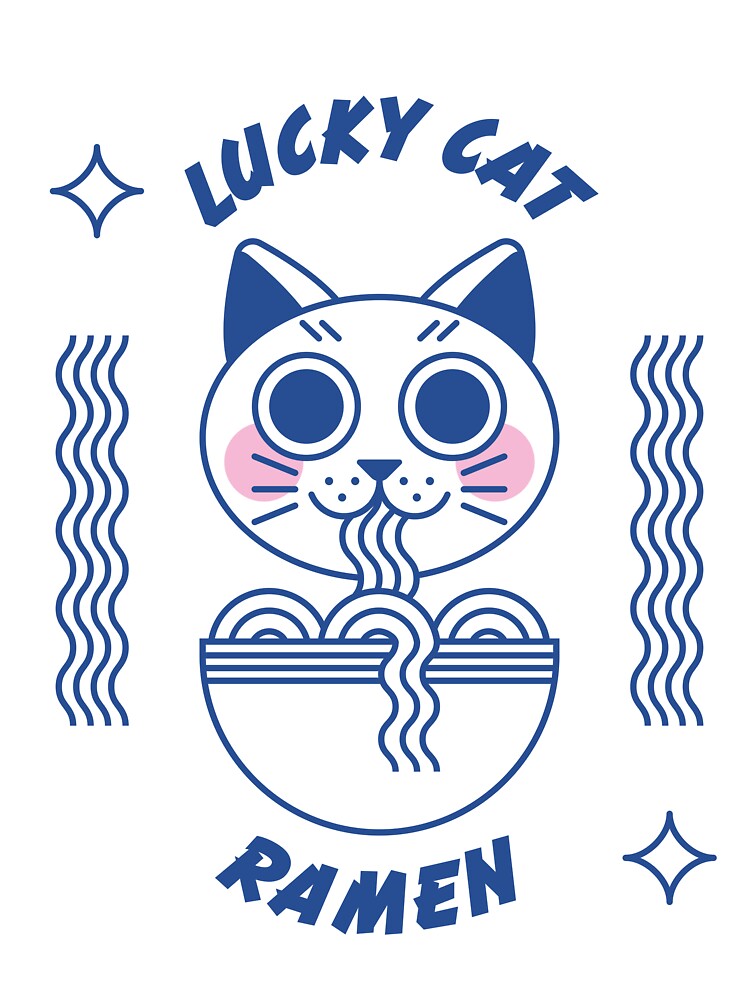 Lucky Cat Ramen by geeksarecoolco