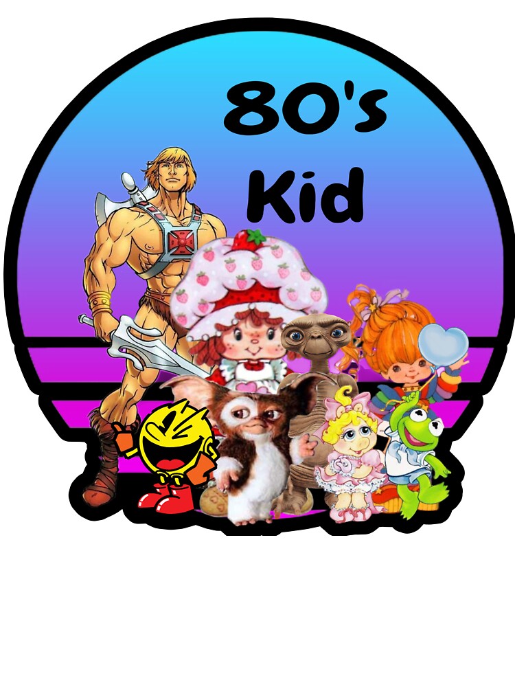 80’s Kid by HyperHoosier Unisex , , , Long Sleeve Tee