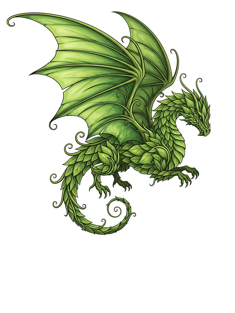 Nature Dragon by rendigart