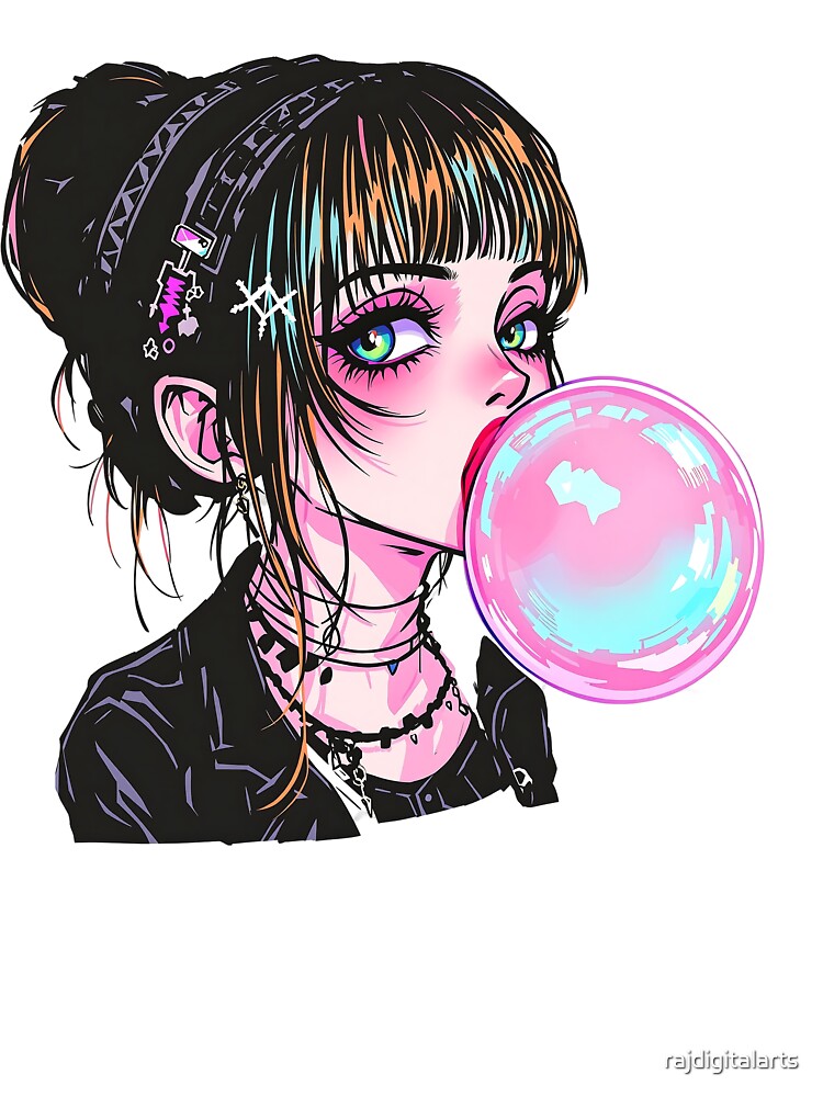 punk girl by rajdigitalarts