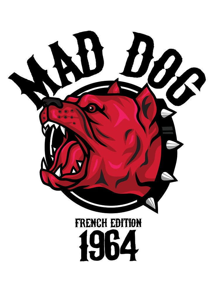 MAD DOG by mjamesno Unisex , , , Long Sleeve Tee