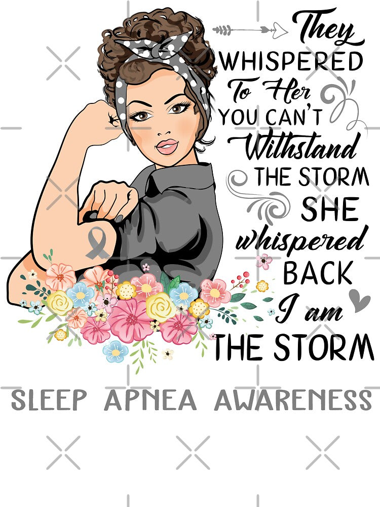 I AM THE STORM SLEEP APNEA AWARENESS by Brad-FI
