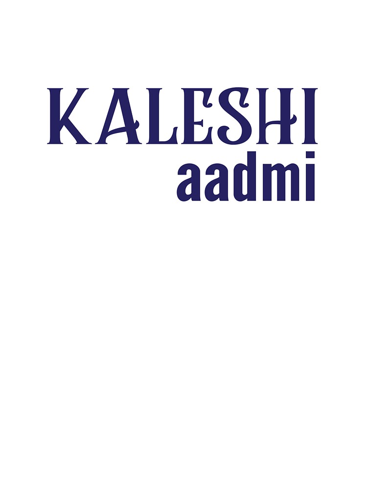 kaleshi aadmi by MallsD Unisex , , , Long Sleeve Tee