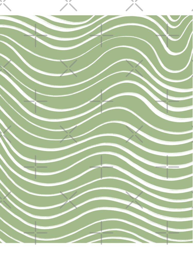 Sage Green Lines by MaiZephyr