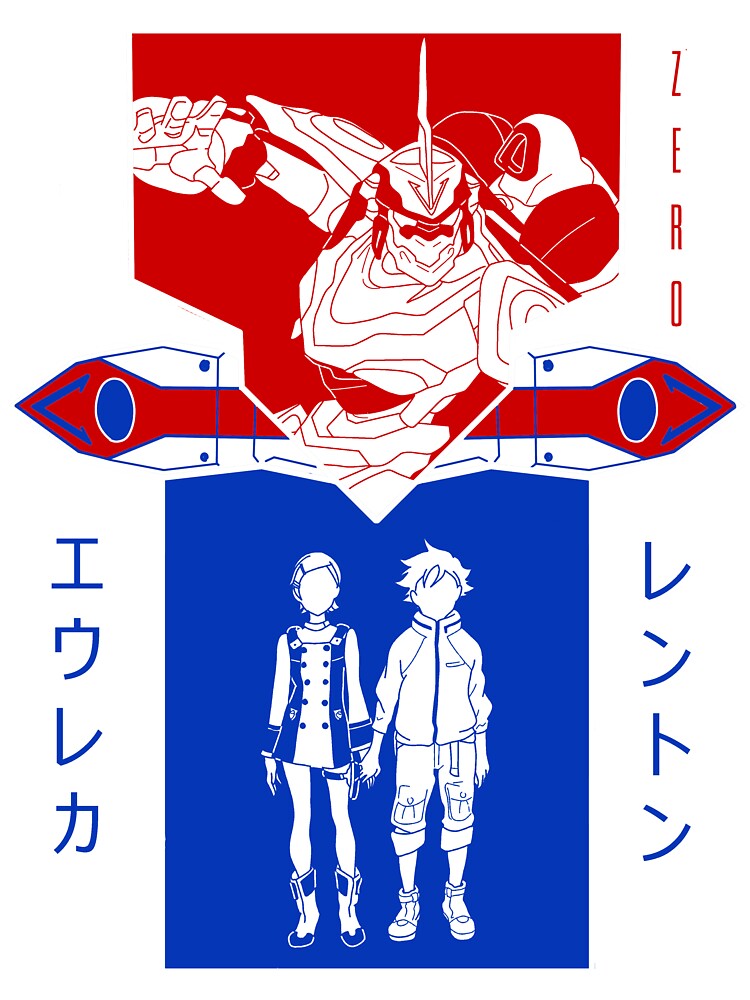 Eureka & Renton / Nirvash Zero by Ma-chan Unisex , , , Long Sleeve Tee