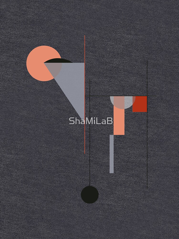 Geometric Abstract #11 by ShaMiLaB Unisex , , , Long Sleeve Tee