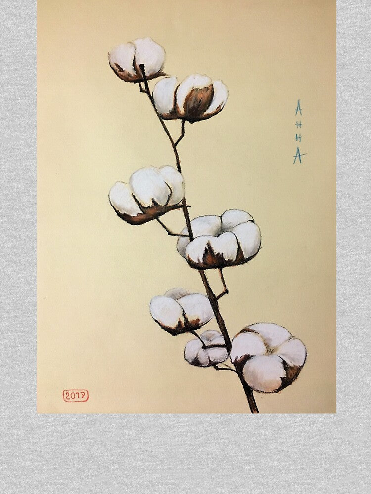 Cotton, cotton blooming, cotton flower by Ranisha