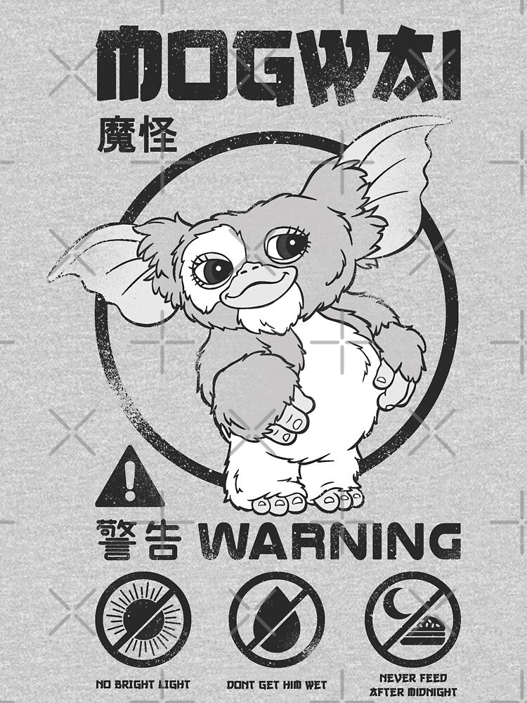 Gizmo Mogwai Rules by Vector-Planet Unisex , , , Long Sleeve Tee