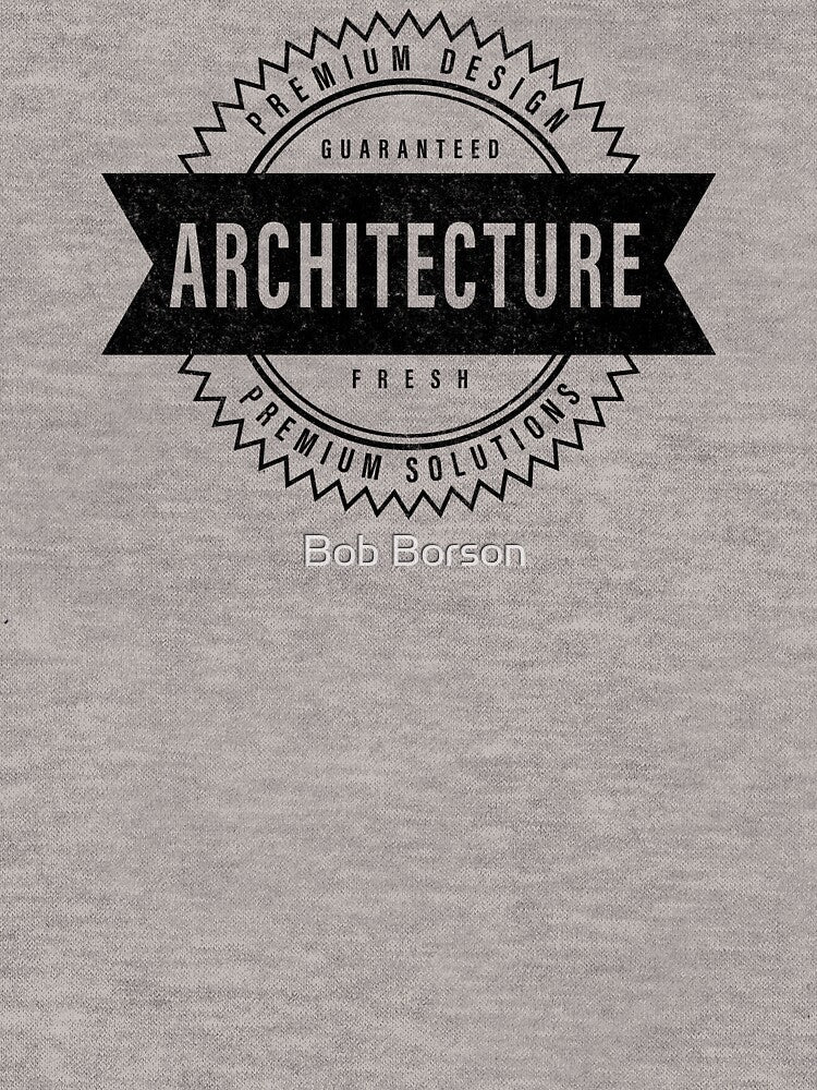 Architecture - Guaranteed Fresh by Bob Borson Unisex , , , Long Sleeve Tee