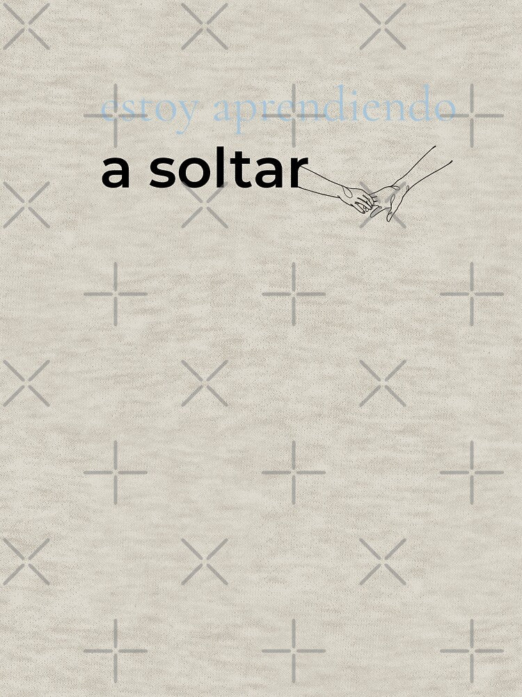 I'm learning to let go - minimalist Spanish quote aesthetic by BikaMood