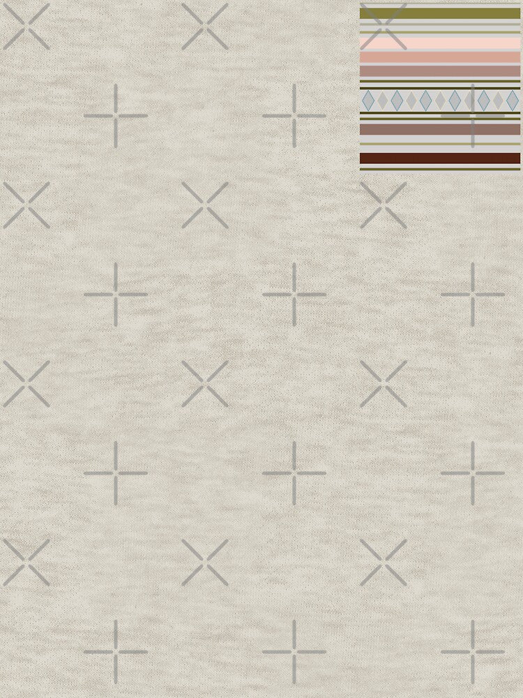 Earthy Diamond Stripes. by Cinnamonbomb