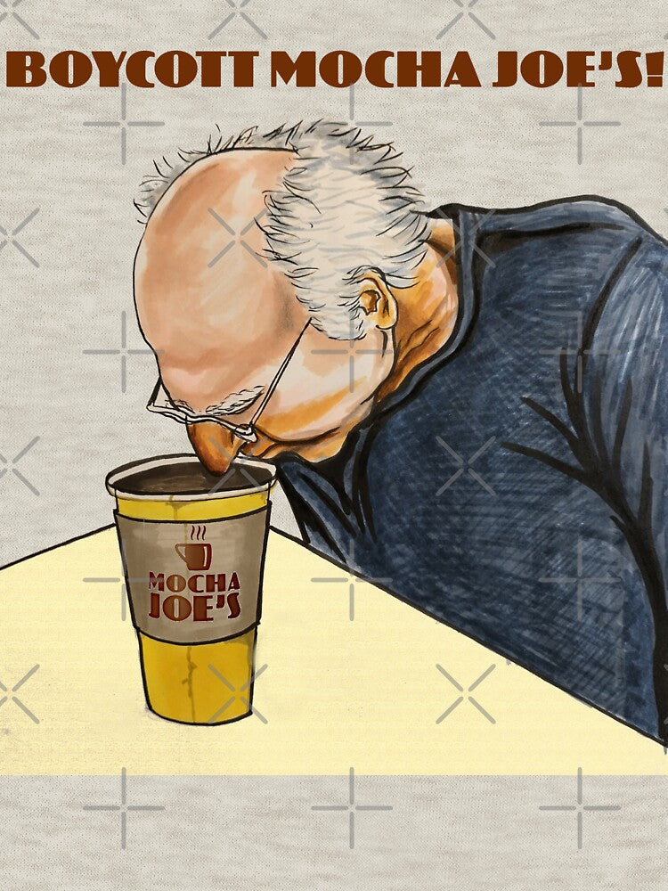 Boycott Mocha Joe's! (coffee nose test) by smadge Unisex , , , Long Sleeve Tee