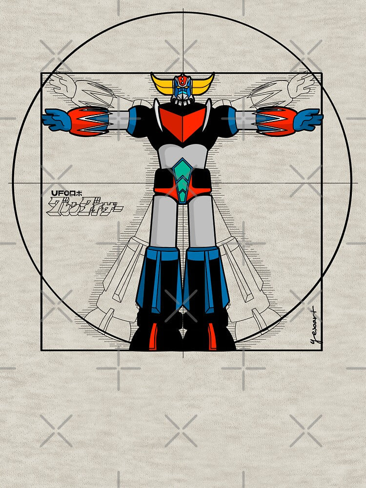 192 Vitru Grendizer by Yexart Unisex , , , Long Sleeve Tee