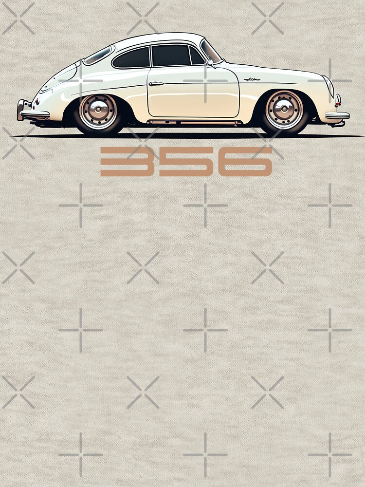 356 Side Profile illustration by blackdogshop Unisex , , , Long Sleeve Tee