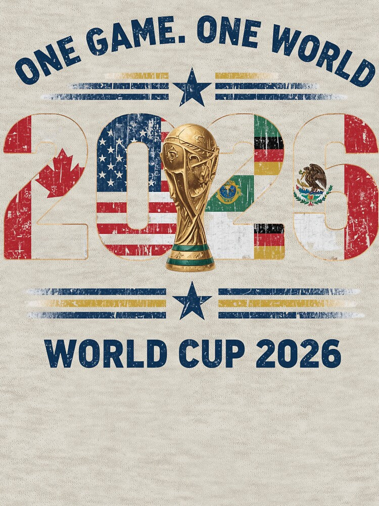 International Soccer Tournament 2026 Vintage by aminomen Unisex , , , Long Sleeve Tee