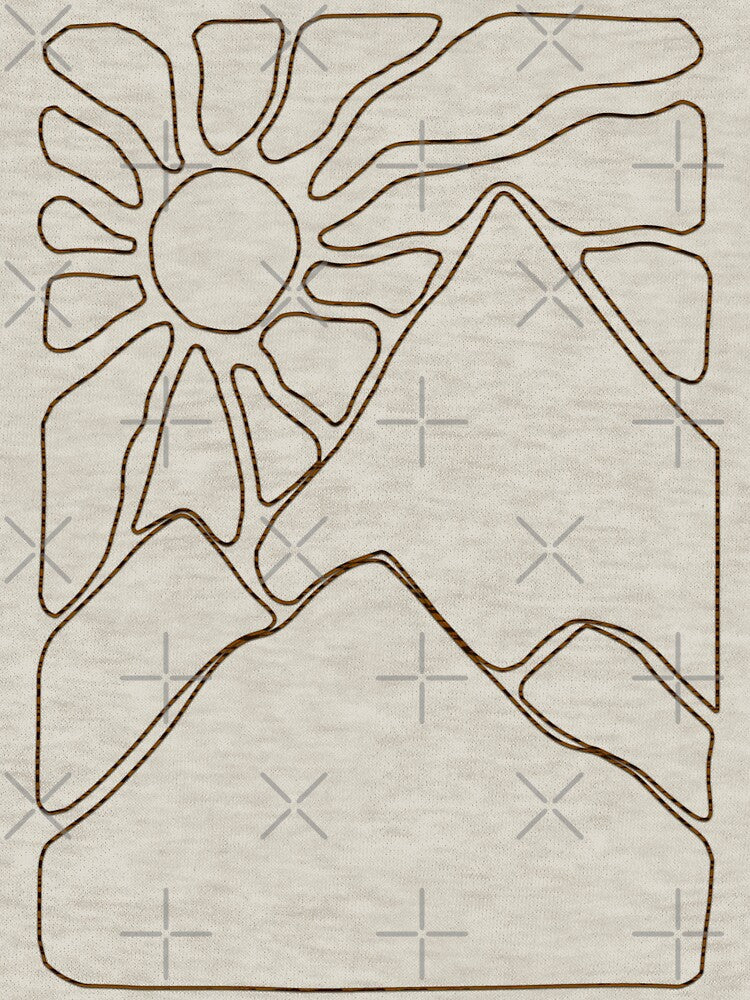 Line Art landscape by JNgraphictopia