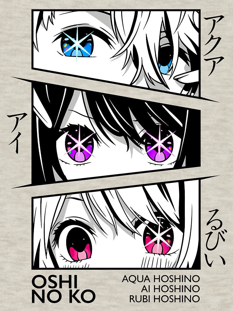 Anime Ai Hoshino - Girl Eye Color by LoriKibbe Unisex , , , Long Sleeve Tee
