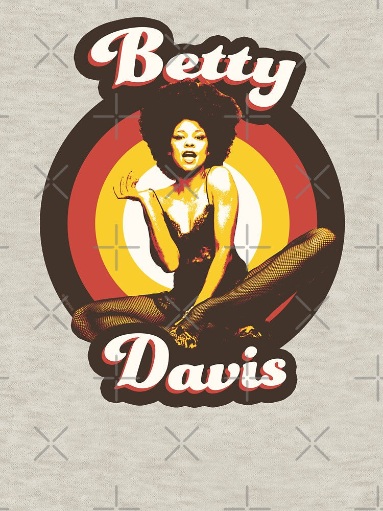 Betty Davis 70s Funky Soul by eyepoo Unisex , , , Long Sleeve Tee