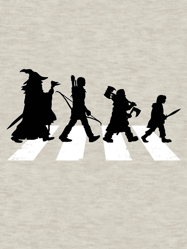 Shadow Mordor Road by Threadrock Unisex , , , Long Sleeve Tee