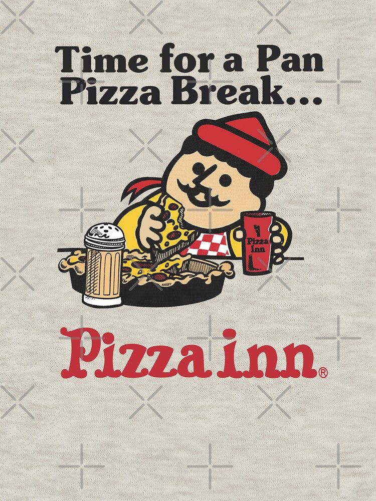 PIZZA INN VINTAGE by TREVORSNEWEST Unisex , , , Long Sleeve Tee