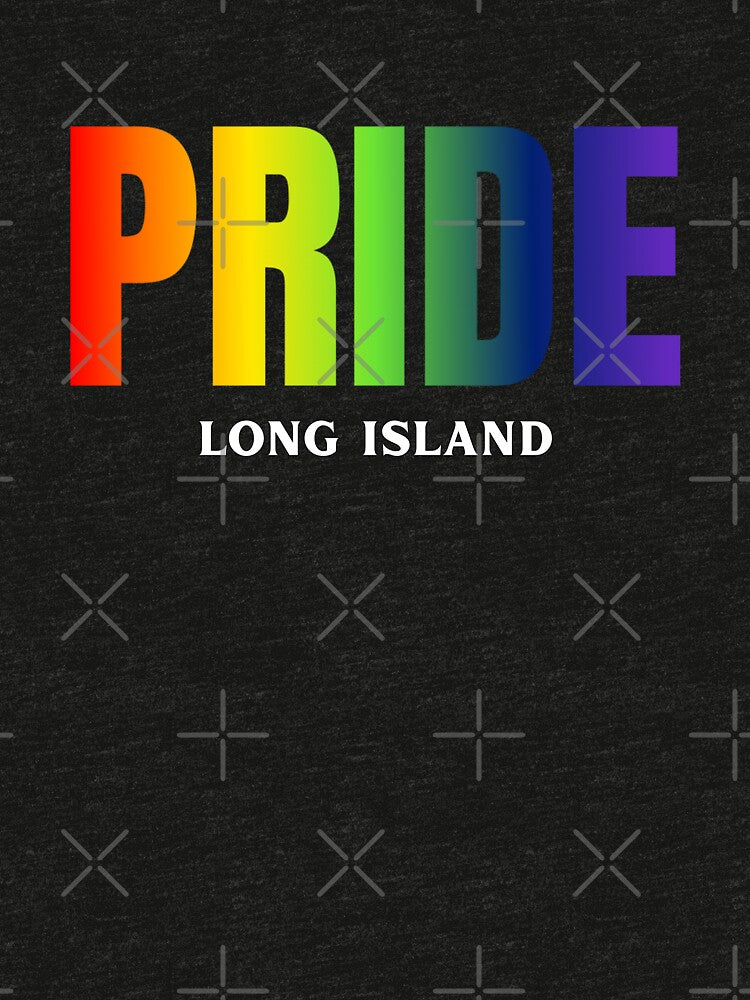 Long Island Pride , Rainbow color pride LGBTQ graphic , Pride unisex by PrideBeProud
