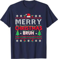 Merry Christmas Bruh Festive Meme-Inspired Humor Unisex T-Shirt