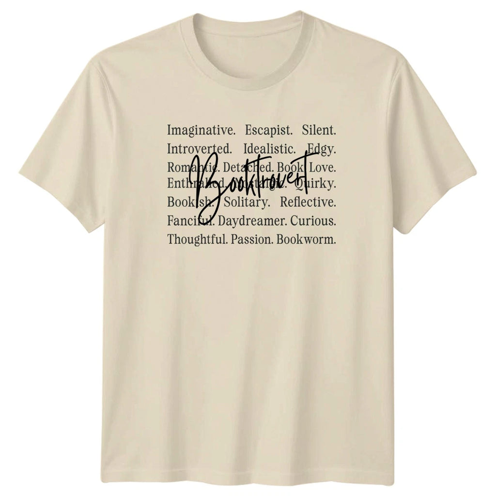 Booktrovert T-Shirt Introvert Bookworm Reading Birthday Gift For Him And Her
