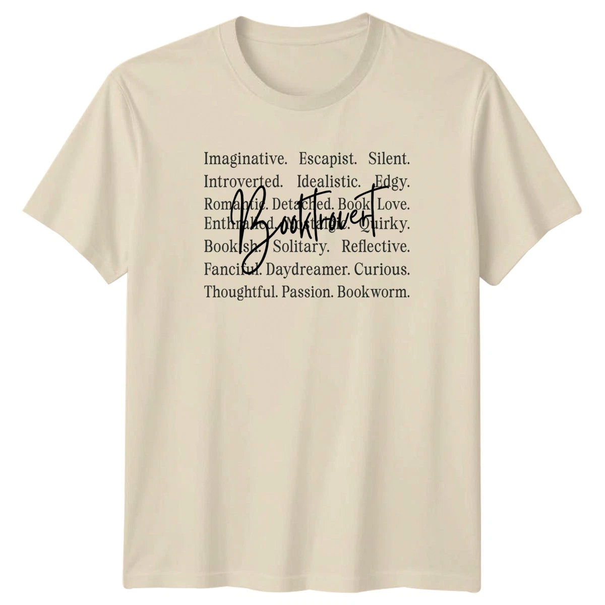 Booktrovert T-Shirt Introvert Bookworm Reading Birthday Gift For Him And Her